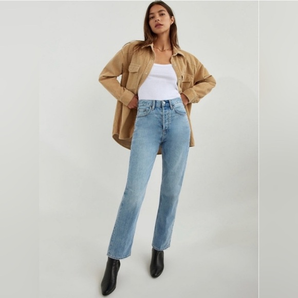 Denim Forum The Joni High Rise Loose Size 25 - Picture 3 of 7